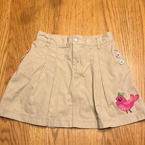EUC Sz 9 Gymboree khaki skirt w shorts